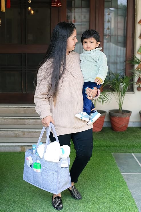 Caddy Bag – Large, Durable & Foldable Organizer for Baby Essentials | NWF