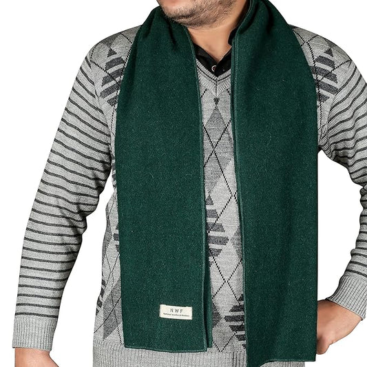 Muffler Scarf for Men & Women – Unisex Wool by NWF National Woollen & Finishers
