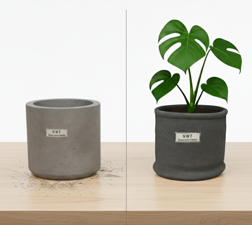 Wool Pot – Premium Eco-Friendly, Breathable & Reusable Planter | NWF