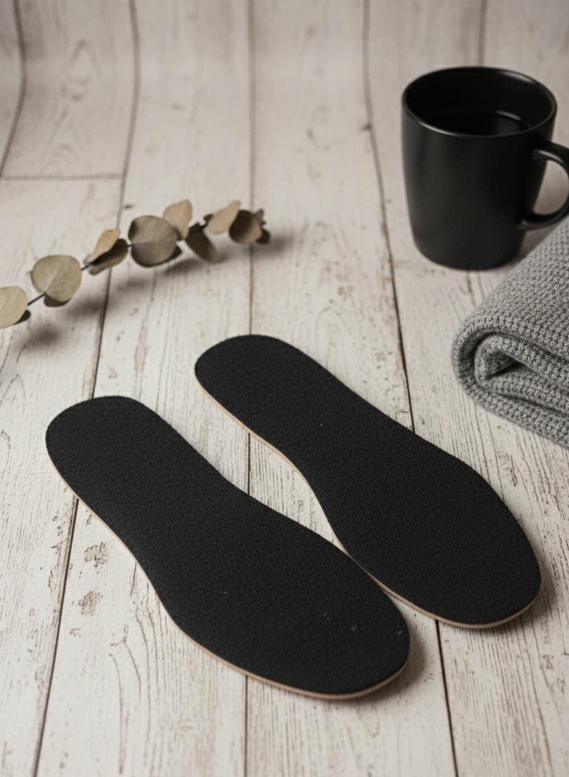 Wool Felt Insoles – 100% Natural Wool | 4mm Thick | NWF