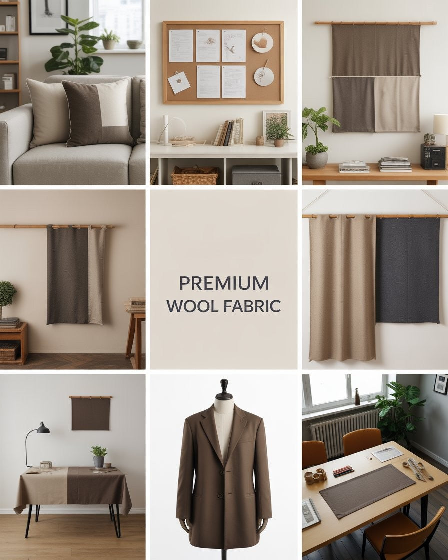 Wool Fabric – 100% Natural, Durable & Eco-Friendly | ₹299/meter | NWF
