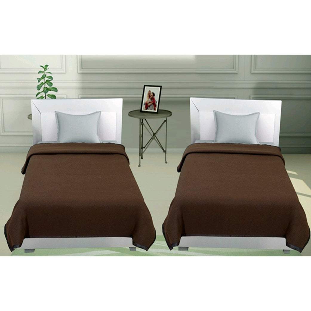 Wool Blanket | Premium Single Bed Wool Blanket for Ultimate Warmth and Comfort National Woollen & Finishers