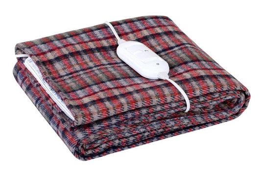 Wool Electric Under Blanket for Single Bed | 30x60" Shockproof Heating Kambal