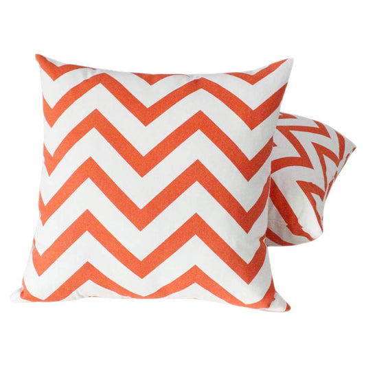 Rust Cotton Cushion Covers (Pack of 5) | 16x16" Modern Decorative Pillows
