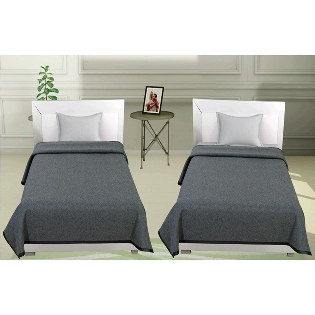 Wool Blanket | Premium Single Bed Wool Blanket for Ultimate Warmth and Comfort National Woollen & Finishers