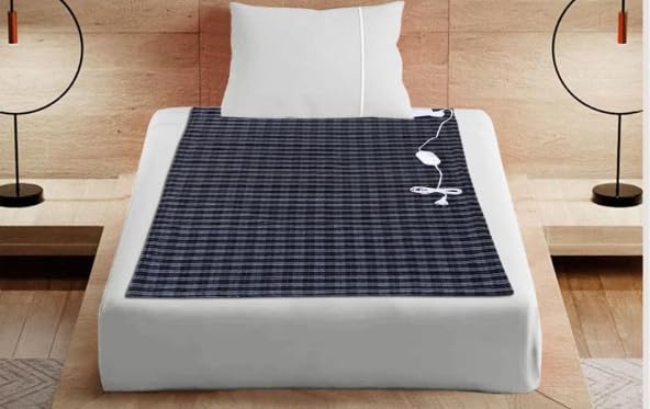 Wool Electric Under Blanket for Single Bed | 30x60" Shockproof Heating Kambal