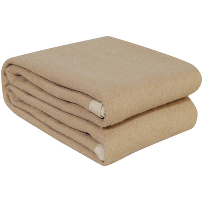 Pure Wool Merino Blanket | Woolmark Certified Premium Single Bed Wool Blanket | NWF National Woollen & Finishers