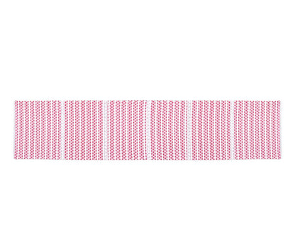 Soft Cotton Table Runner Pink | 72x13.5" Heat-Resistant Dining Décor
