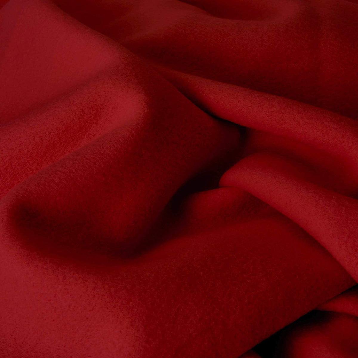 NWF All Season Solid/Plain Lightweight Polar Fleece Single Bed Blanket | Set of 1 | 90 x 60 inches, Maroon