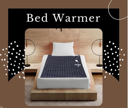 Wool Electric Under Blanket for Single Bed | 30x60" Shockproof Heating Kambal