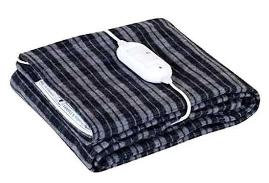 Wool Electric Under Blanket for Single Bed | 30x60" Shockproof Heating Kambal