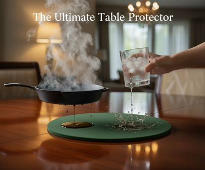 Premium Wool Felt Coaster Set of 6 pcs – Heat-Resistant, Water-Absorbent & Stylish | NWF