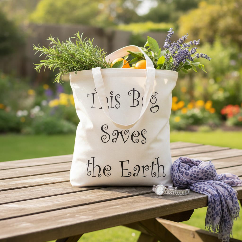 Cotton Tote Bag – Eco-Friendly, Reusable & Durable | NWF