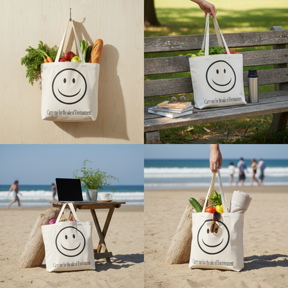 Cotton Tote Bag – Eco-Friendly, Reusable & Durable | NWF