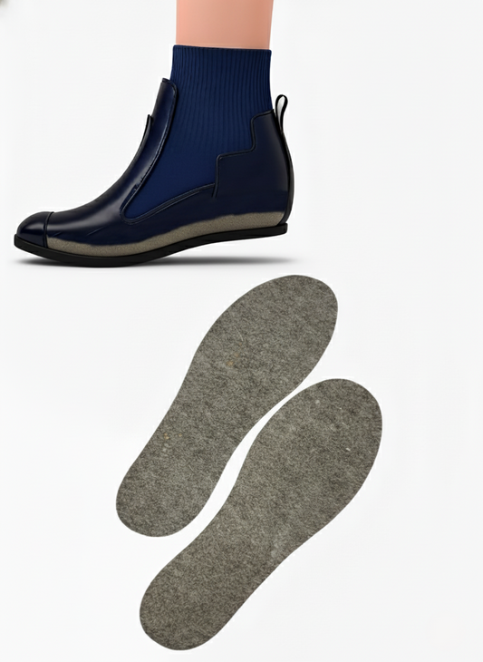 Wool Felt Insoles – 100% Natural Wool | 4mm Thick | NWF