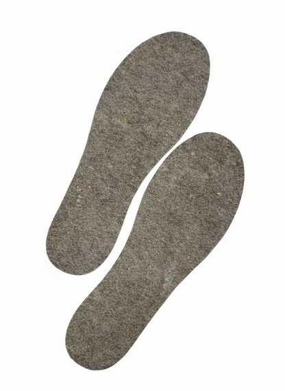 Wool Felt Insoles – 100% Natural Wool | 4mm Thick | NWF