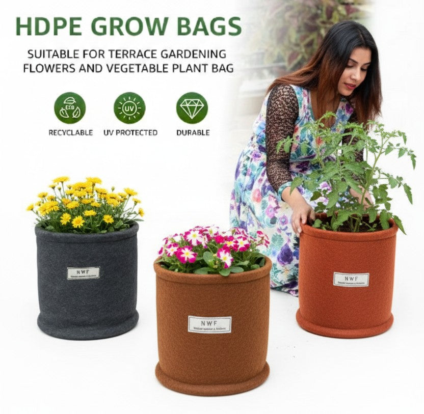 Wool Pot – Premium Eco-Friendly, Breathable & Reusable Planter | NWF