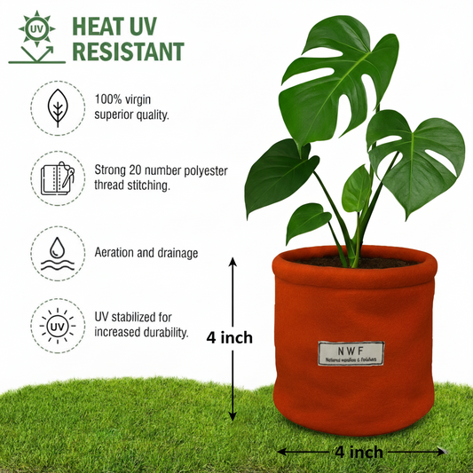 Wool Pot – Premium Eco-Friendly, Breathable & Reusable Planter | NWF